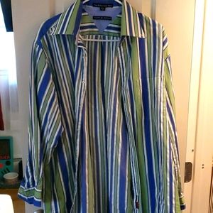 Mens Tommy Hilfiger button down shirt